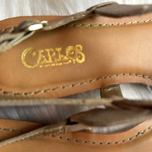 Carlos by Carlos Santana Blingy Sandals Size 6 - Picture 3 of 4